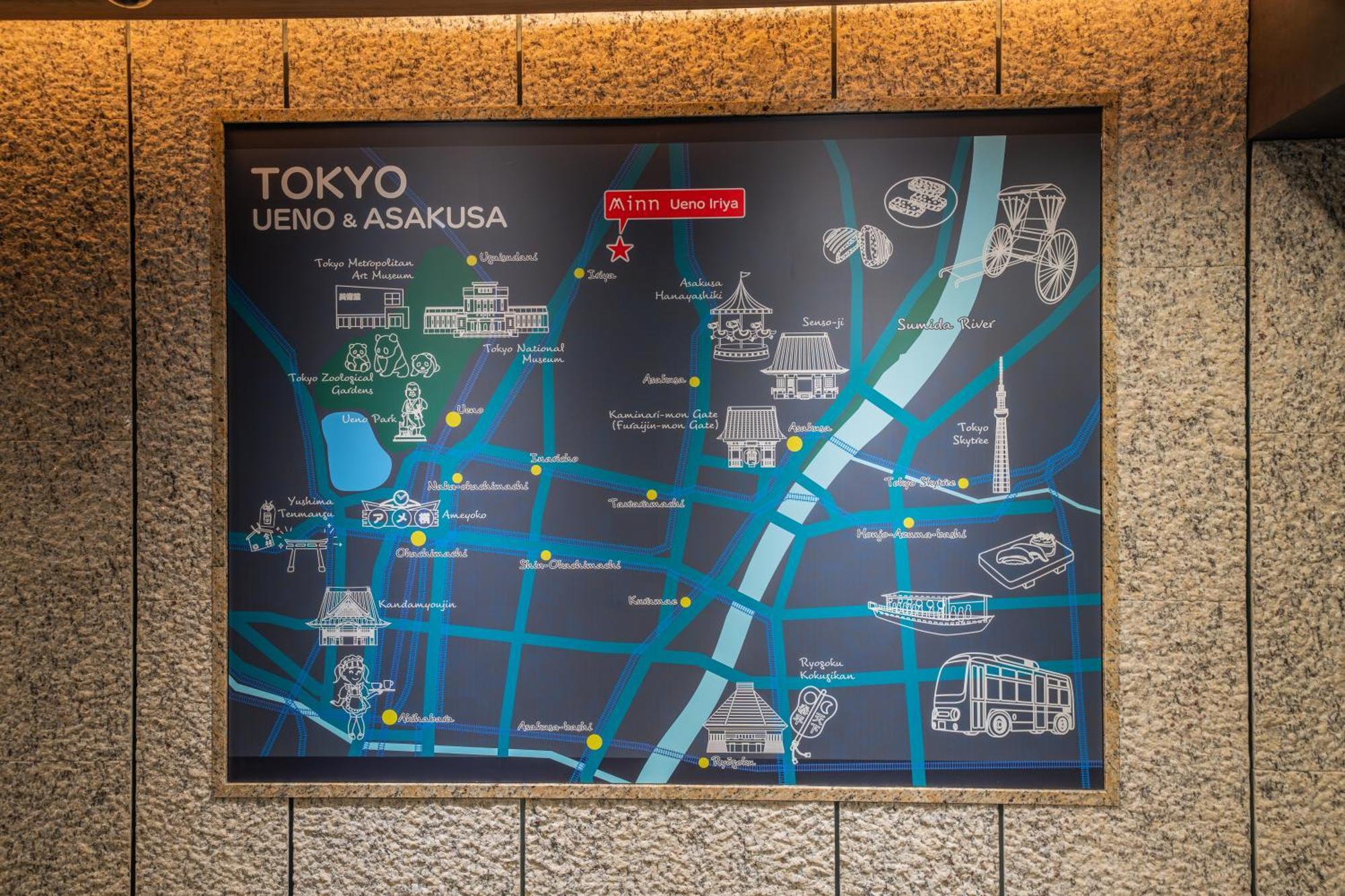 Minn Ueno Iriya Prefektura Tokio Exteriér fotografie